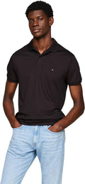 Tommy Hilfiger Mens Liquid Cotton Polo Shirt - Regular Fit Men's