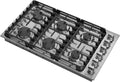 Empava 36 in. Gas Stove Cooktop 6 Burners - Versatile High-BTU Cooktop