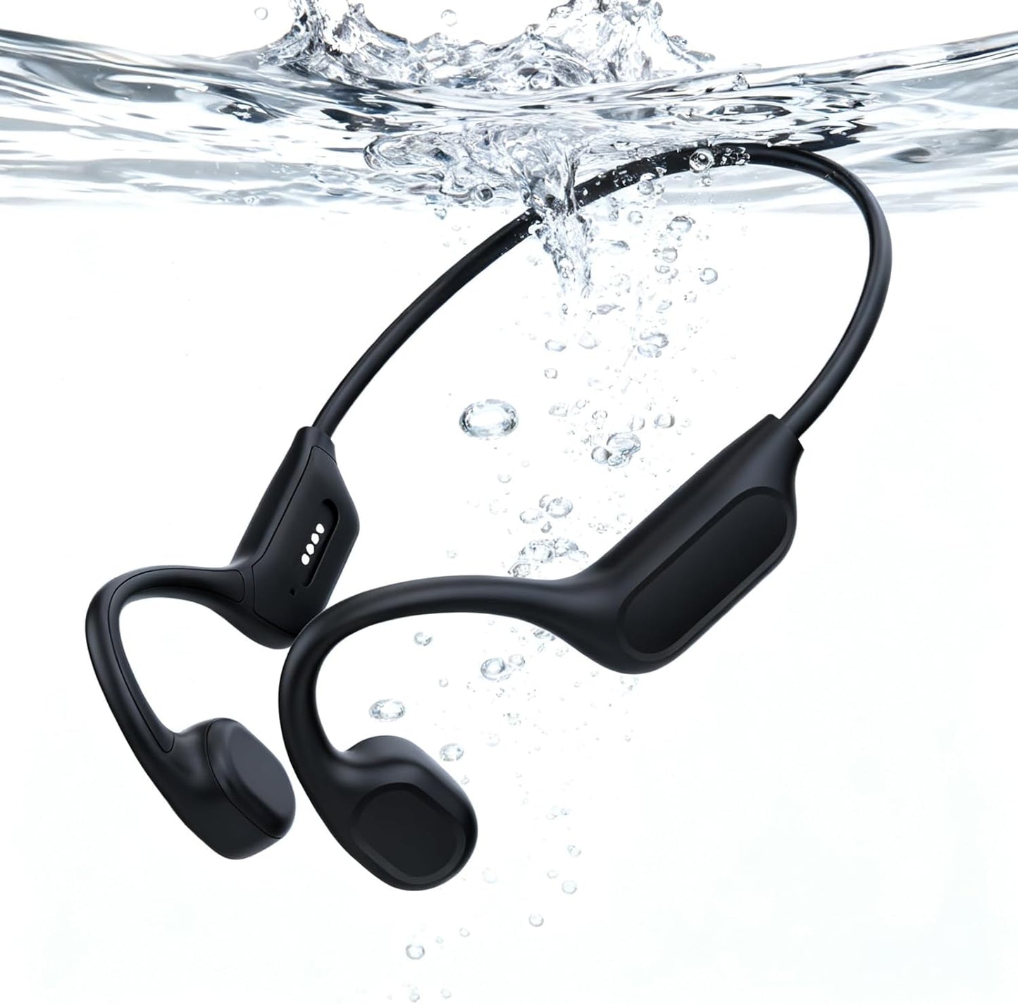 Swimming Headphones with Bone Conduction Technology for Sports