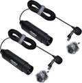 XLR Lavalier Microphone CVM-V02O 48V Phantom Powered - Clear Voice