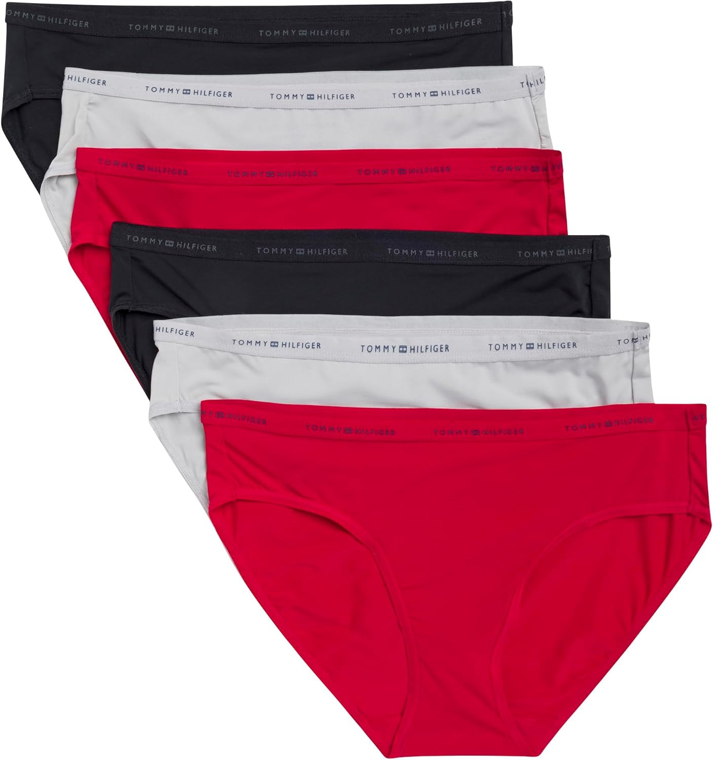 Tommy Hilfiger Logo Waistband Micro Bikini 6 Pack - Comfort & Style!