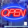 16.5 in x 9 in LED Neon Open Sign for Business - Ultra Bright Indoor
