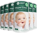 Disposable Cloth Diaper Liners 600 Count - Unscented, Compostable