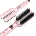 Nimmu Hair Straightener Brush - Fast Ceramic Straightening for Quick