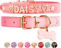 Paws Paws Miami Custom Dog Collar for Small Dogs - Personalized Bling