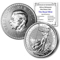 2024 1 oz British Silver Britannia Coin - Brilliant Uncirculated
