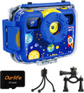 Ourlife Kids Camera Selfie Waterproof Camera for Toddlers - 1080P Fun