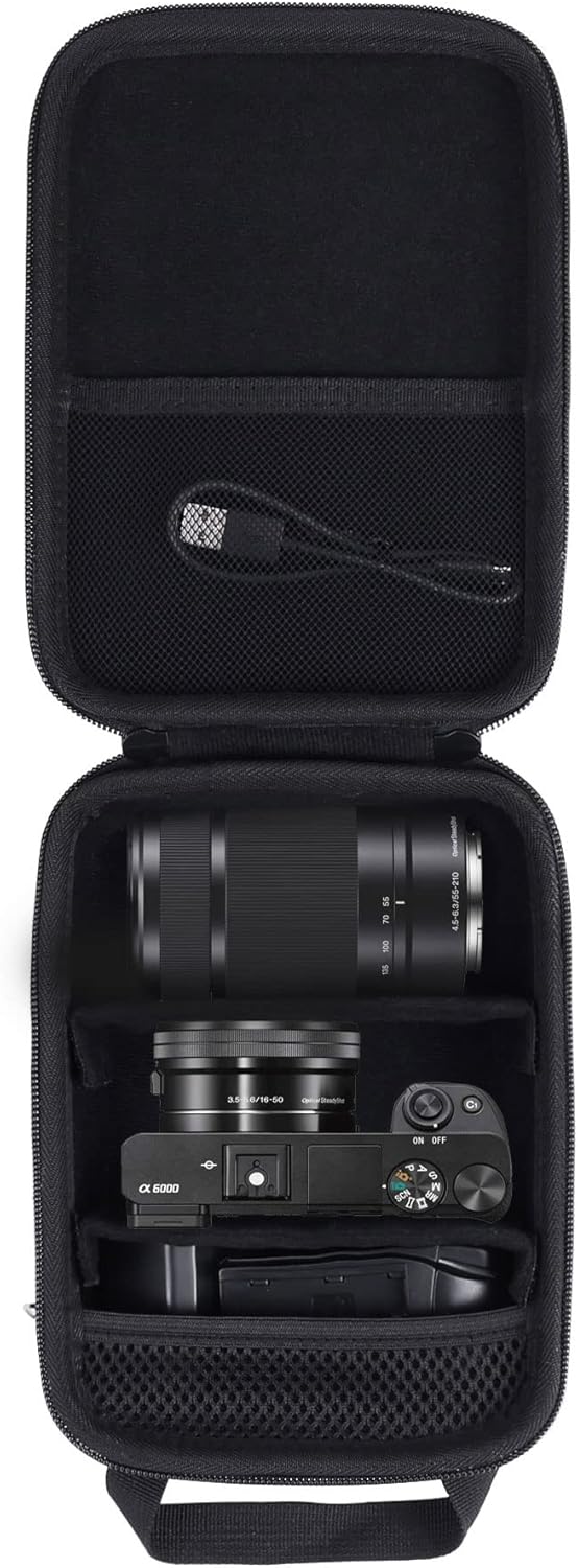 Aenllosi Hard Carrying Case for Sony Alpha a6000 Series Cameras
