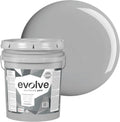 EVOLVE Paint & Primer Graphite Gray 5-Gallon - Low Sheen, One Coat