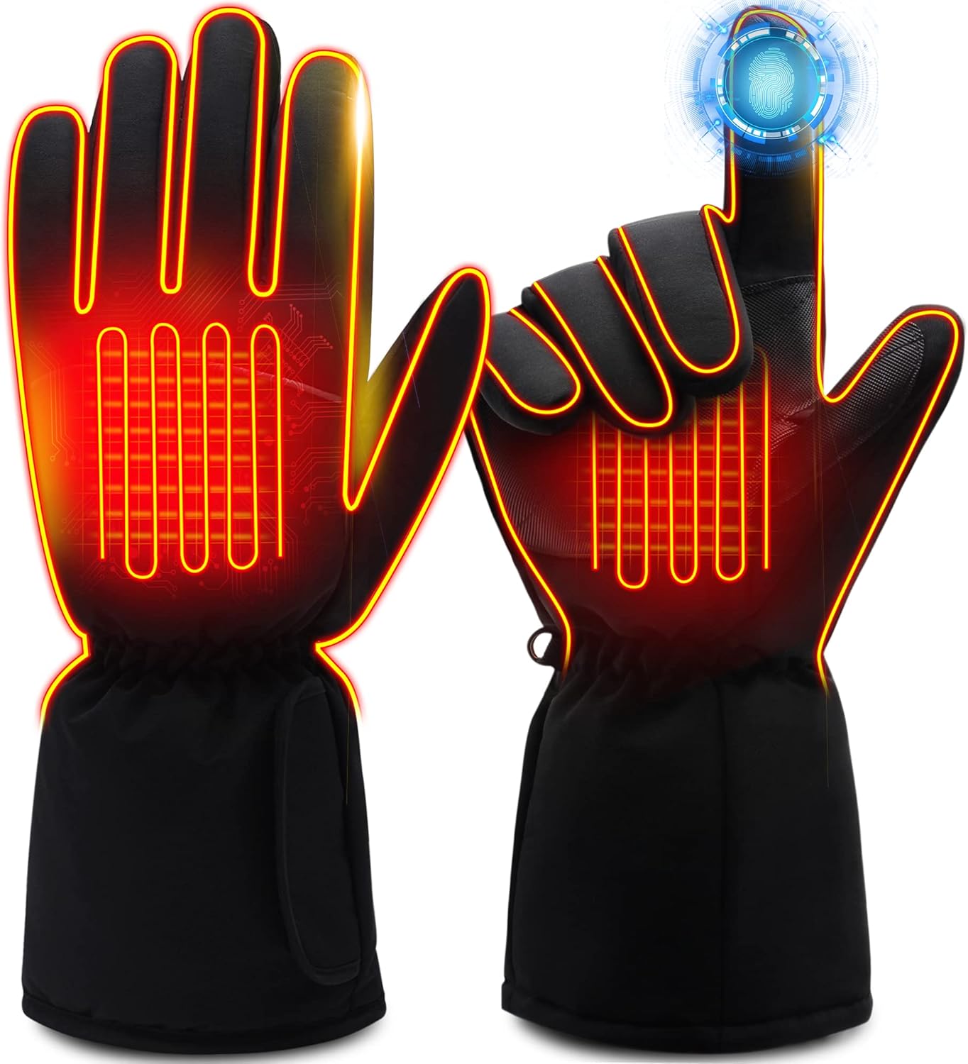 Waterproof Heated Ski Gloves for Cold Weather | Rabbitroom