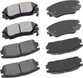 cci yu Ceramic Brake Pads Kit for 2010-2017 Equinox Terrain - Quiet