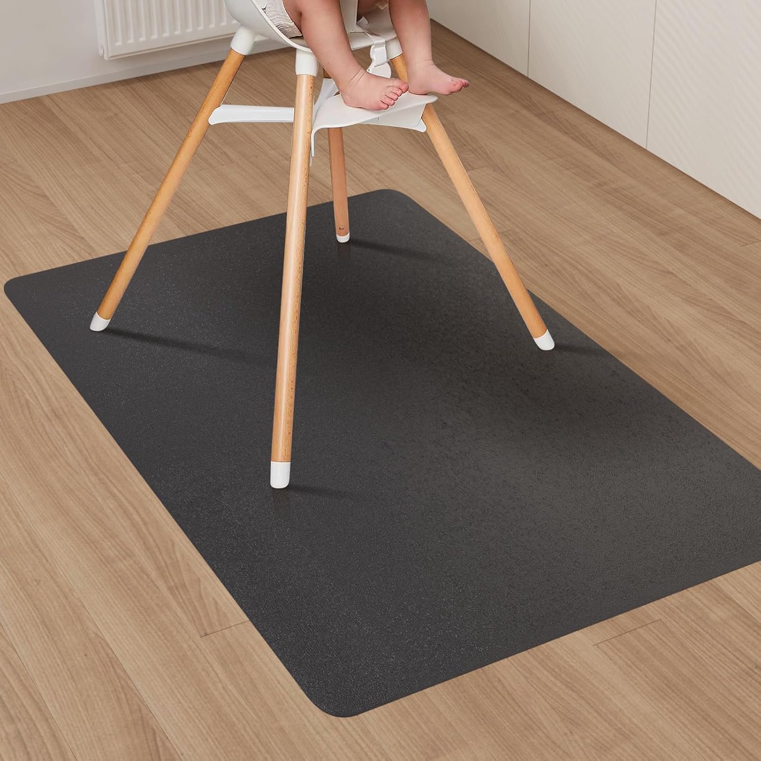 Area Floor Mat for Home - Waterproof Vinyl Rug for Easy Clean