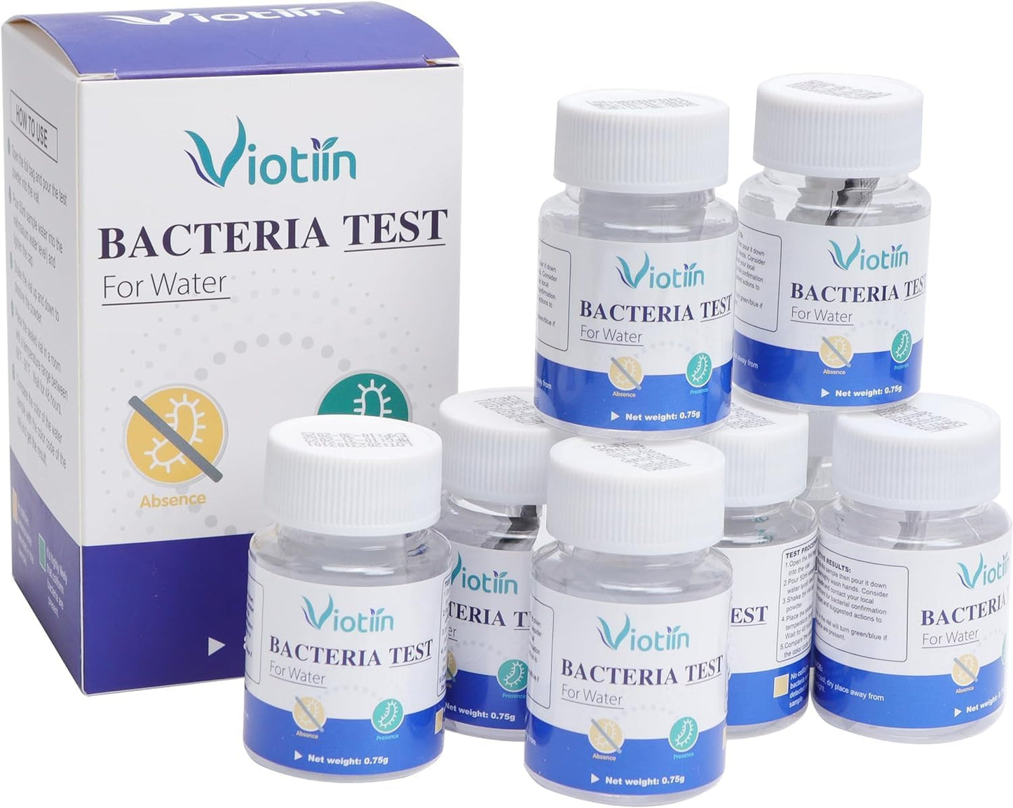 E Coli and Coliform Bacteria Water Test Kit for Safe Water