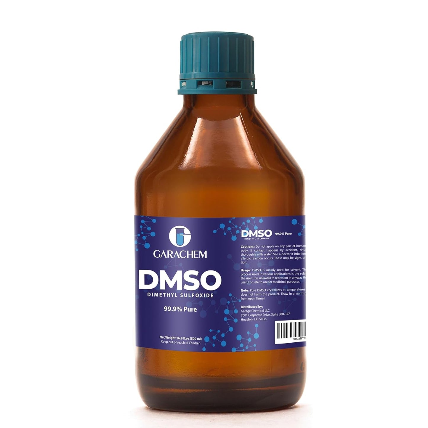 Pure DMSO Liquid Dimethyl Sulfoxide 16.9 OZ Low Odor Solution