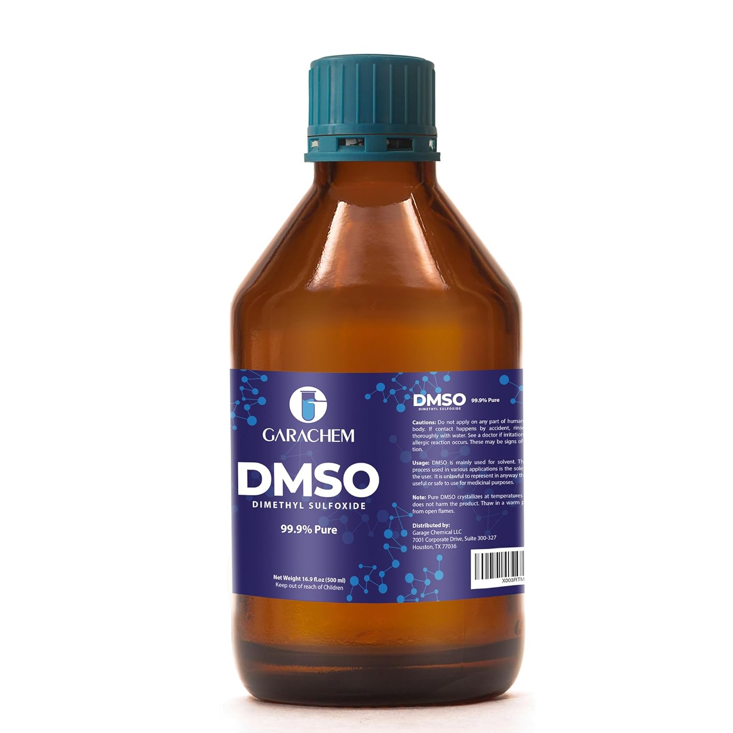Pure DMSO Liquid Dimethyl Sulfoxide 16.9 OZ Low Odor Solution
