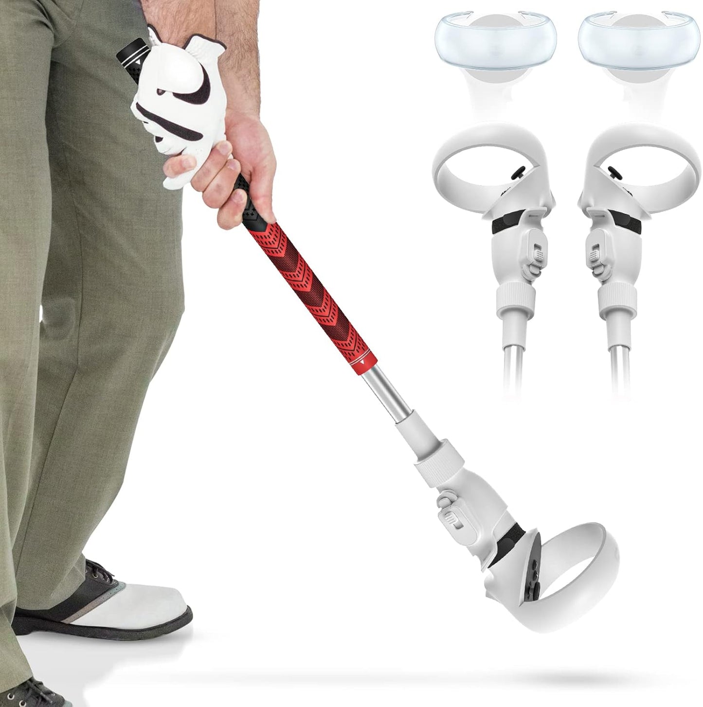 Enhanced VR Golf Experience with Okaycat Attachment