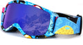 Flantor Kids Ski Goggles - Non-Slip Strap for Ultimate Snow Fun!