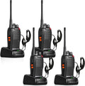 pxton 777S walkie talkies Long Range 4-Pack - Rechargeable