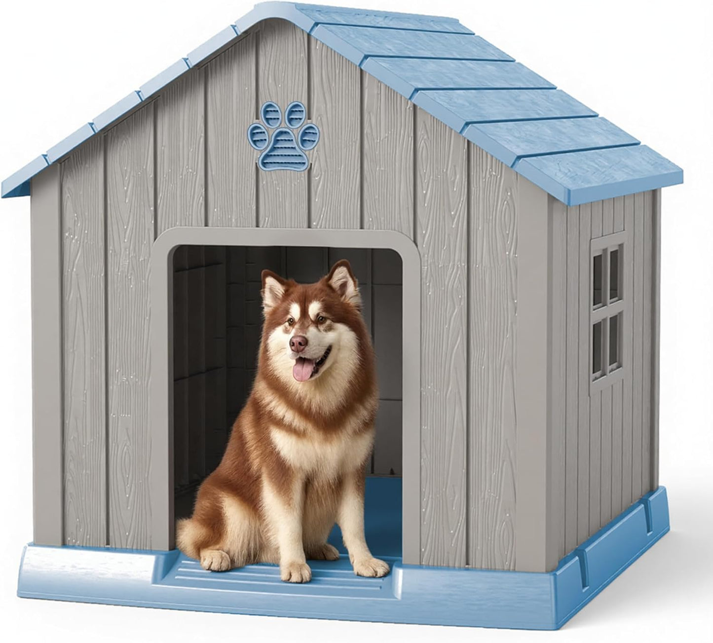DRATO Dog House Indoor Outdoor for Small to Large Dogs