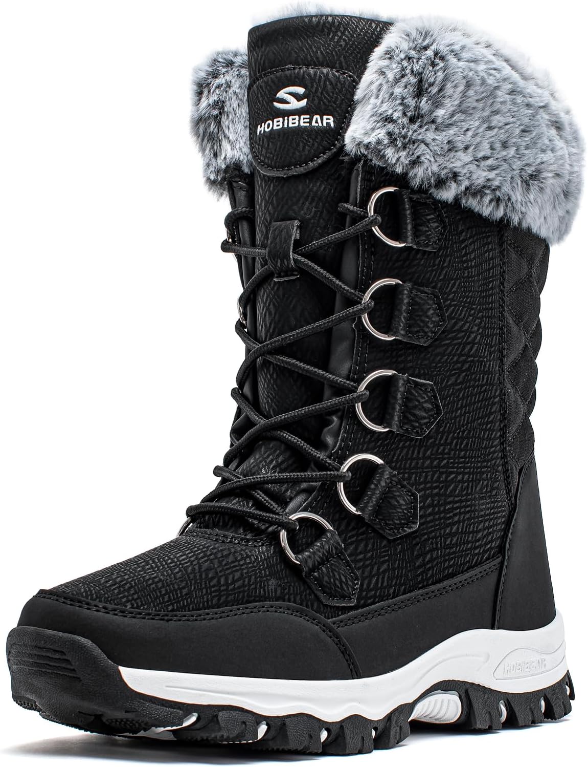 HOBIBEAR Women's Winter Snow Boots Waterproof and Warm Comfort
