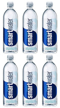 Glaceau Smartwater 20oz Bottles Pack of 6 - Crisp Electrolyte Water