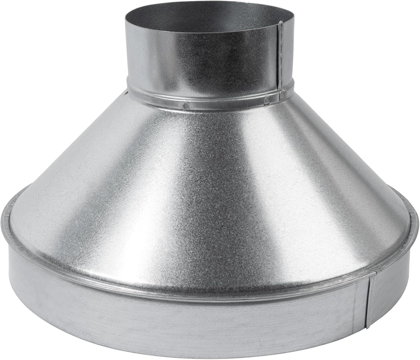 10 to 4 Inch Galvanized Steel Round Duct Reducer for HVAC Use