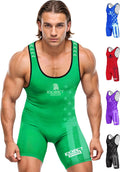 Men's Sublimated Wrestling Singlet - Compression Performance Fit
