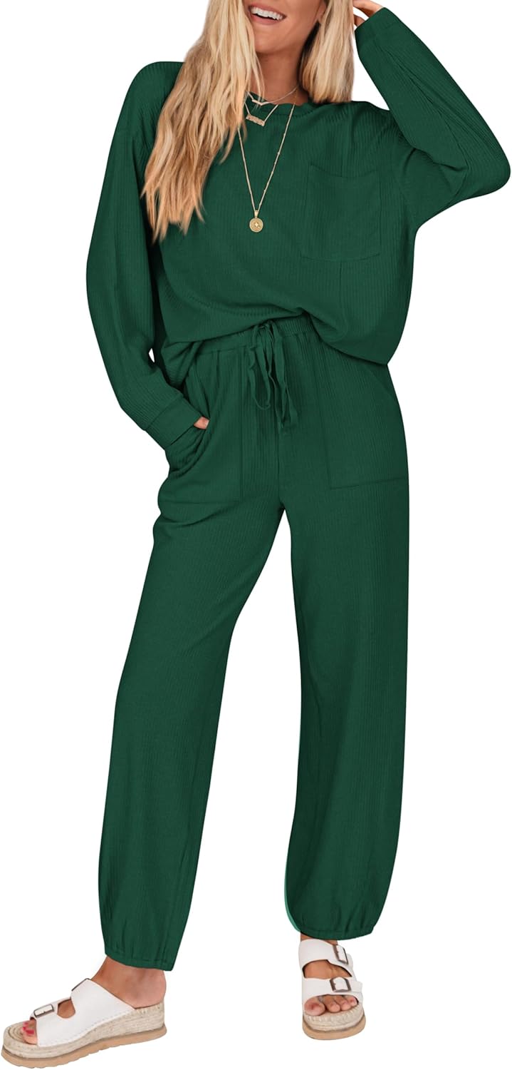 KIRUNDO Lounge Sets for Women: Comfy Travel and Home Outfits