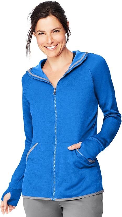 Hanes Sport Women's Performance Fleece Full Zip Hoodie Review