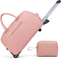 Travel Duffle Bag with Shoe Compartment and Waterproof Pocket