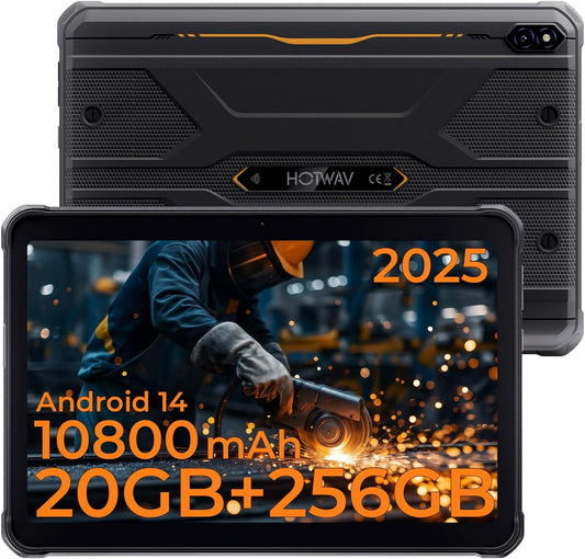 HOTWAV R10 Pro Rugged Tablet with 20GB RAM and 256GB Storage