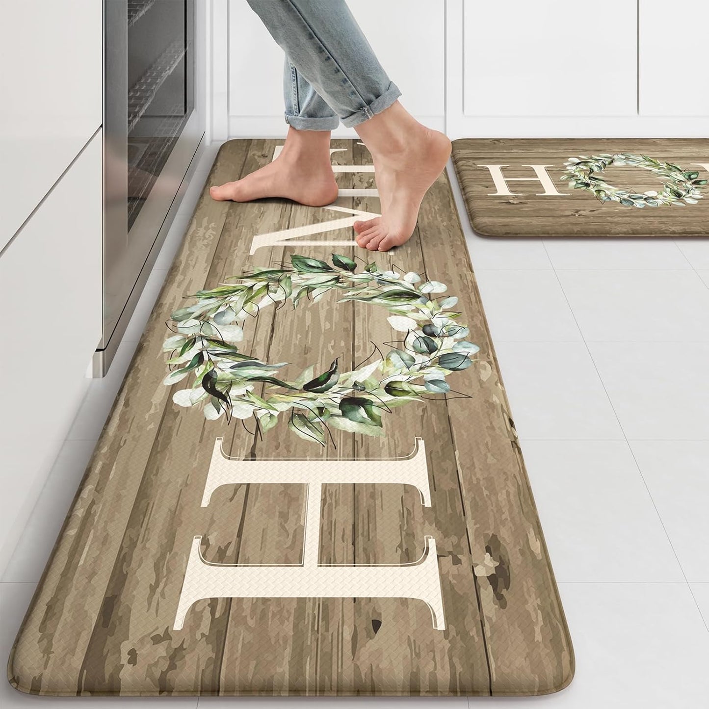 KIMODE Cushioned Anti Fatigue Kitchen Mats for Comfort and Safety