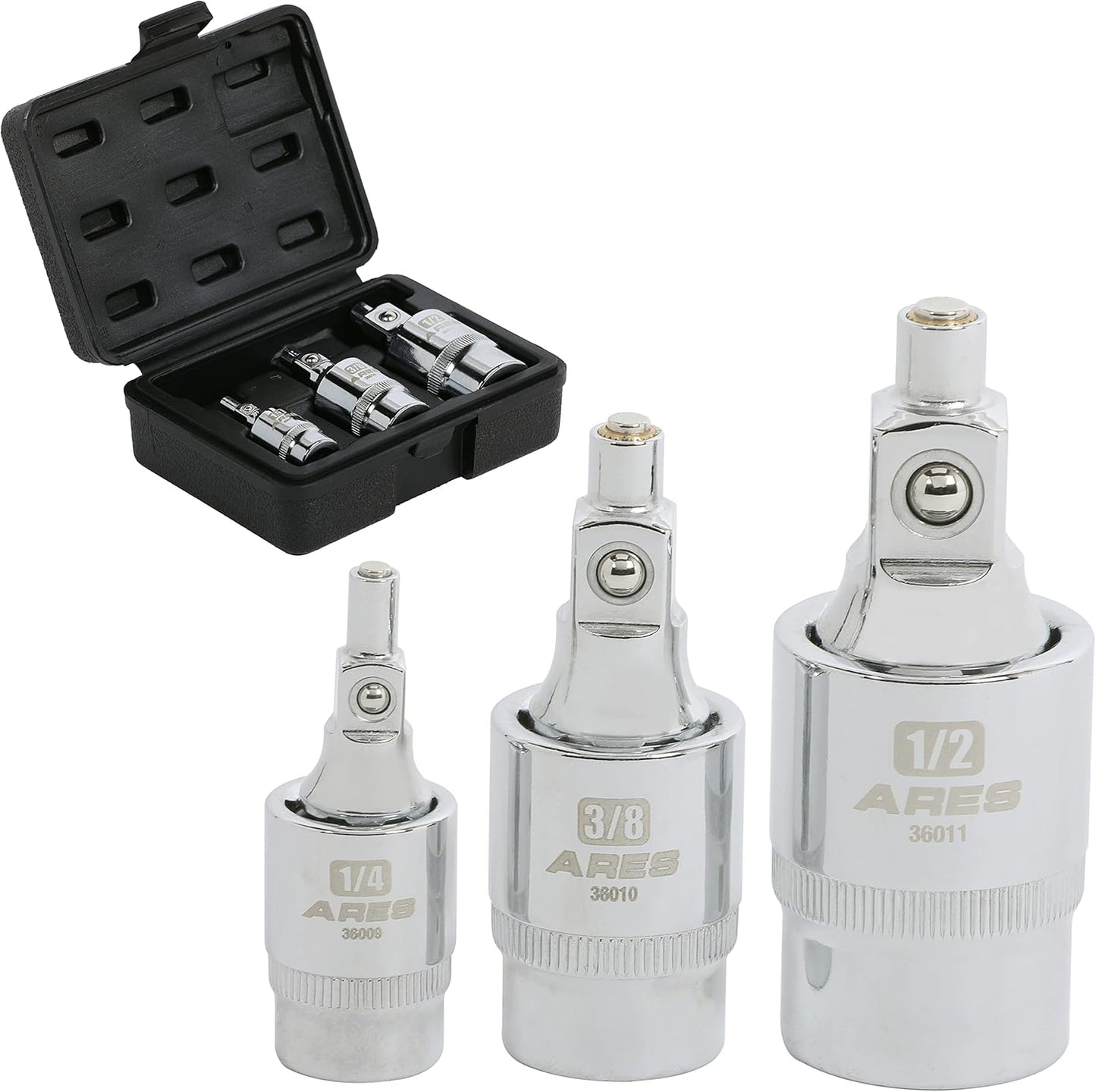 ARES 36006 3-Piece Magnetic 2-Stage Universal Joint Set Review