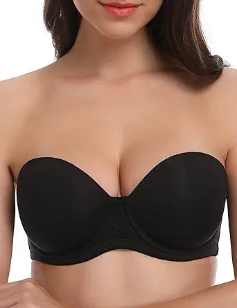 Wingslove Women's Strapless Full Figure Bra for All Occasions