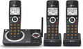 DECT 6.0 3-Handset Cordless Phone with Answering Machine - Long Range