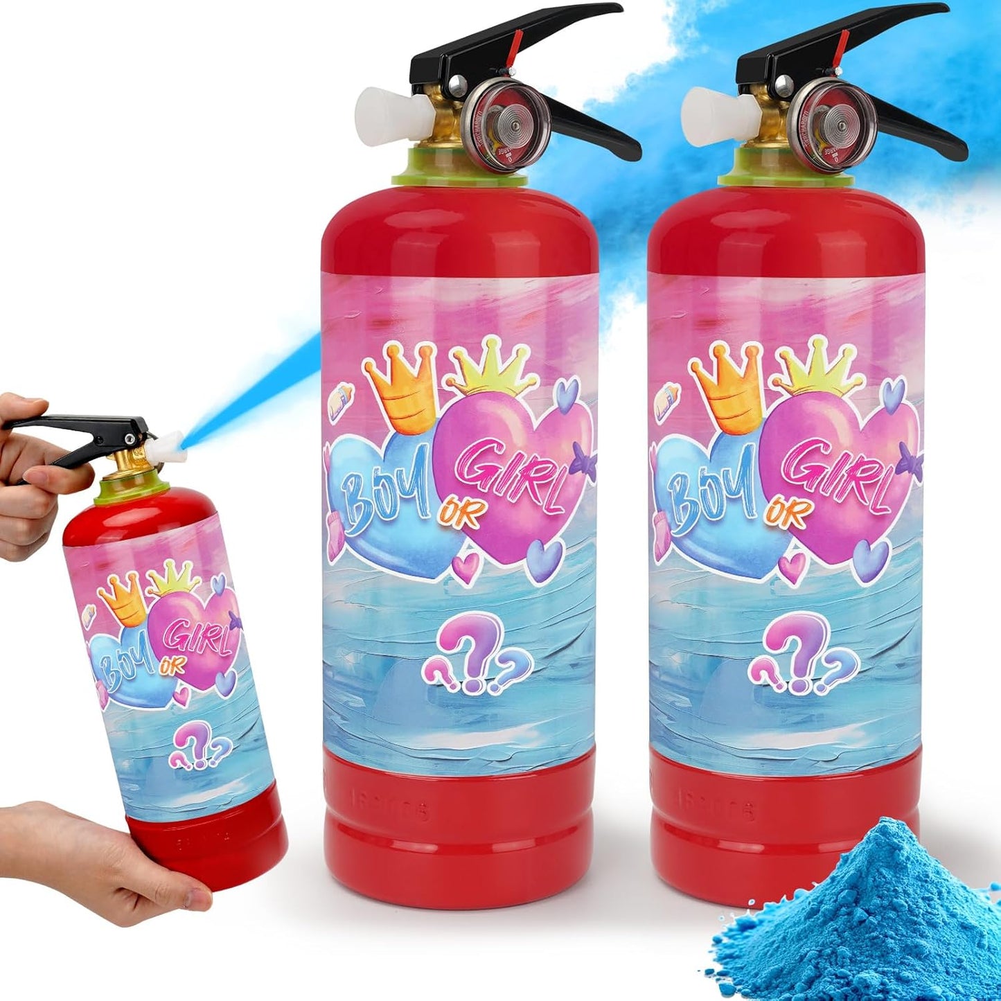 Gender Reveal Fire Extinguisher for Exciting Party Moments