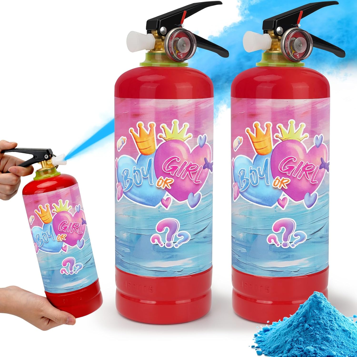 Gender Reveal Fire Extinguisher for Exciting Party Moments