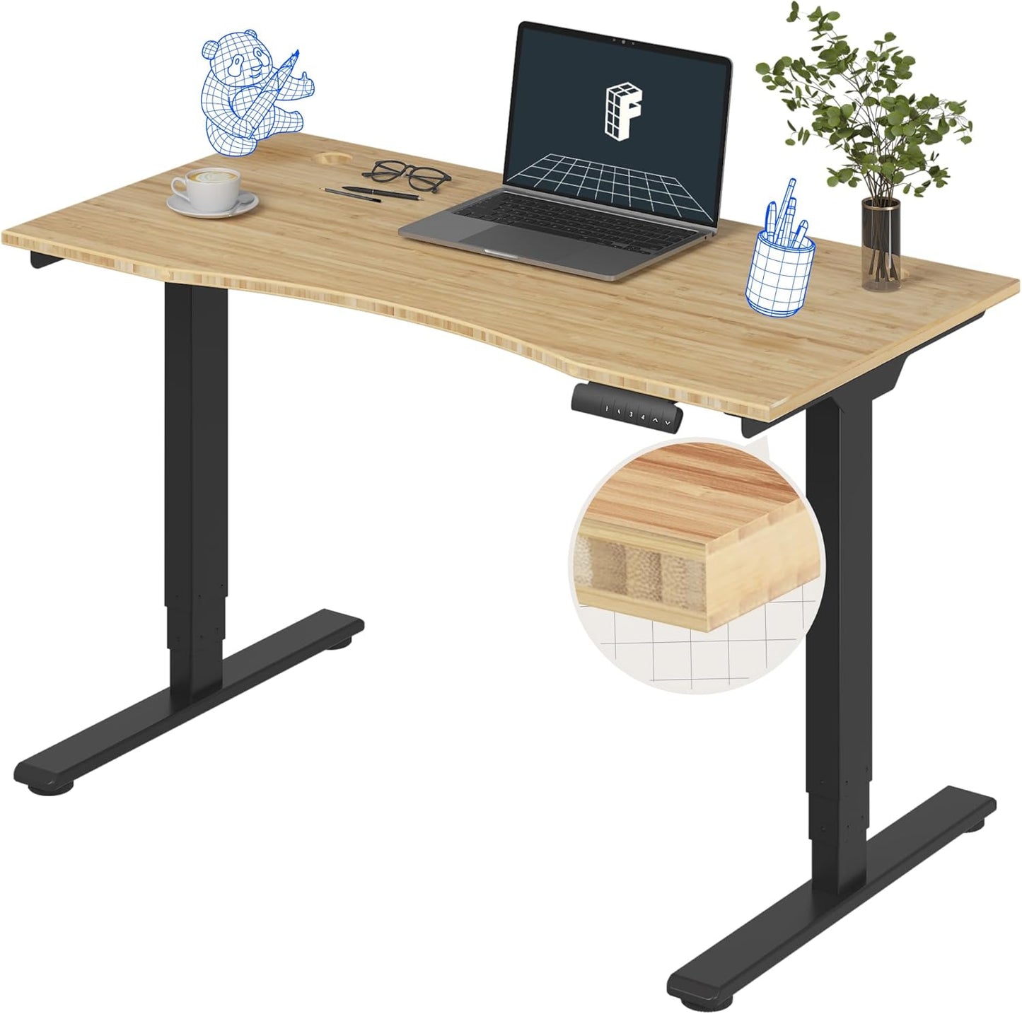 FLEXISPOT E6 Electric Height Adjustable Standing Desk Review
