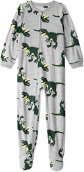 Carter's Big Boys Footed Microfleece PJ's Sleeper Pajamas - Cozy