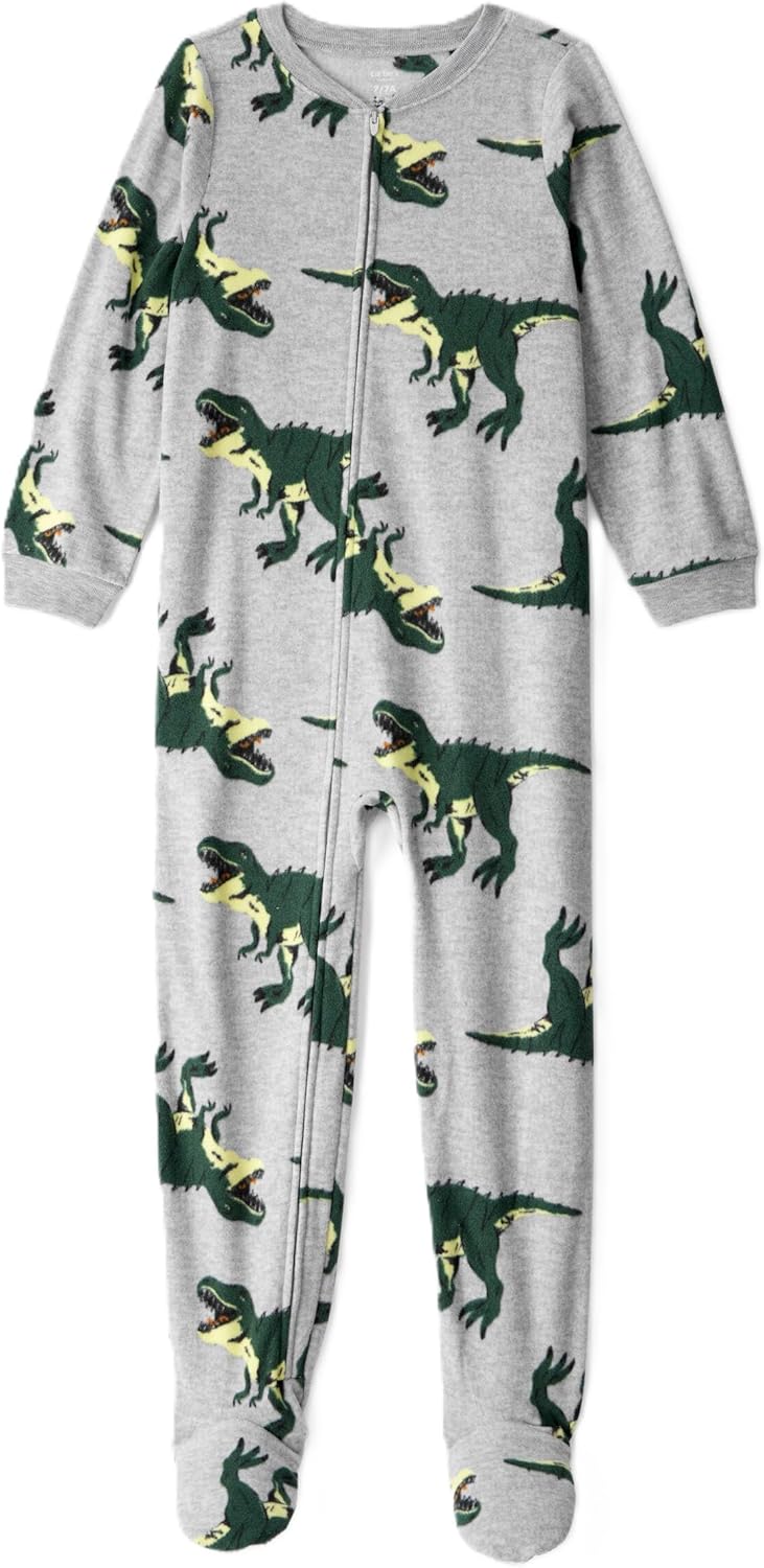 Carter's Big Boys Footed Microfleece PJ's Sleeper Pajamas Review