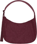 BAGGU Large Nylon Crescent Bag - Spacious Everyday Crossbody