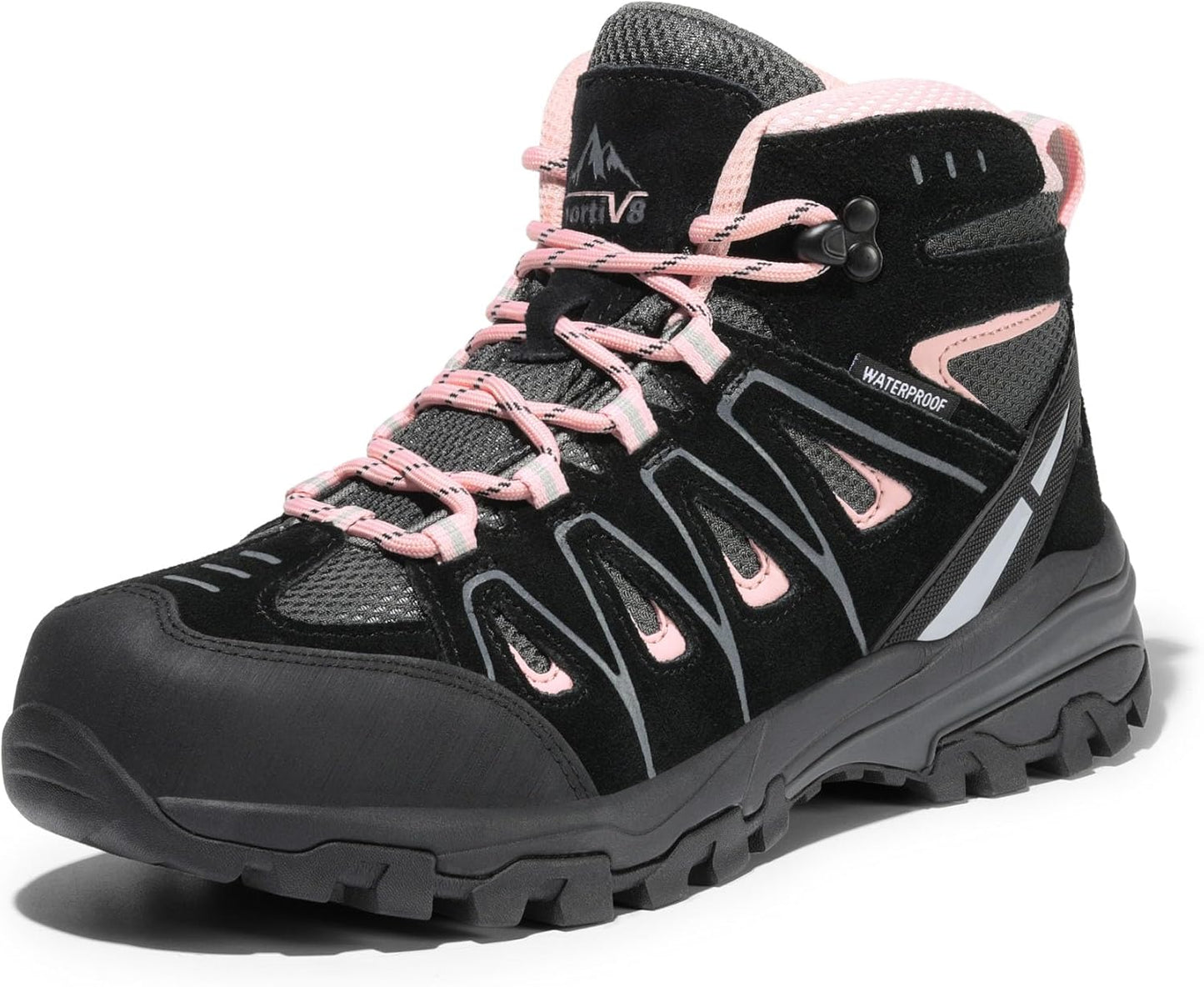 NORTIV 8 Women's Waterproof Hiking Boots for Outdoor Adventures
