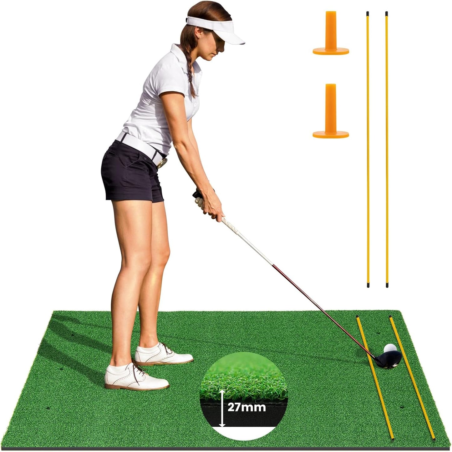 Portable Goplus Golf Mat - Premium Quality!