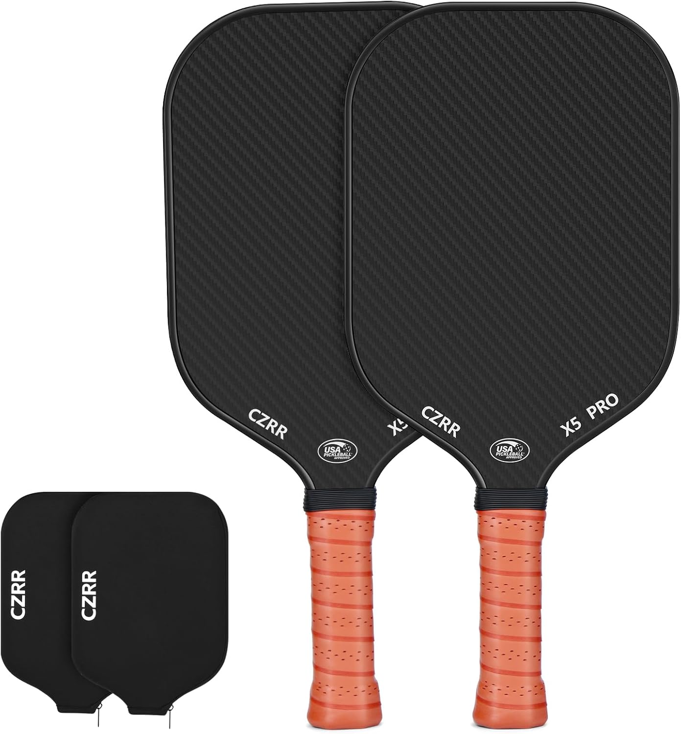 Pickleball Paddle with 3K Raw Carbon Fiber for Ultimate Control
