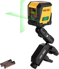 PREXISO Laser Level with Tripod - Self-Leveling Green Line