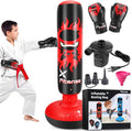 Kids Punching Bag 63in Inflatable with Pump & Gloves - Durable Rebound