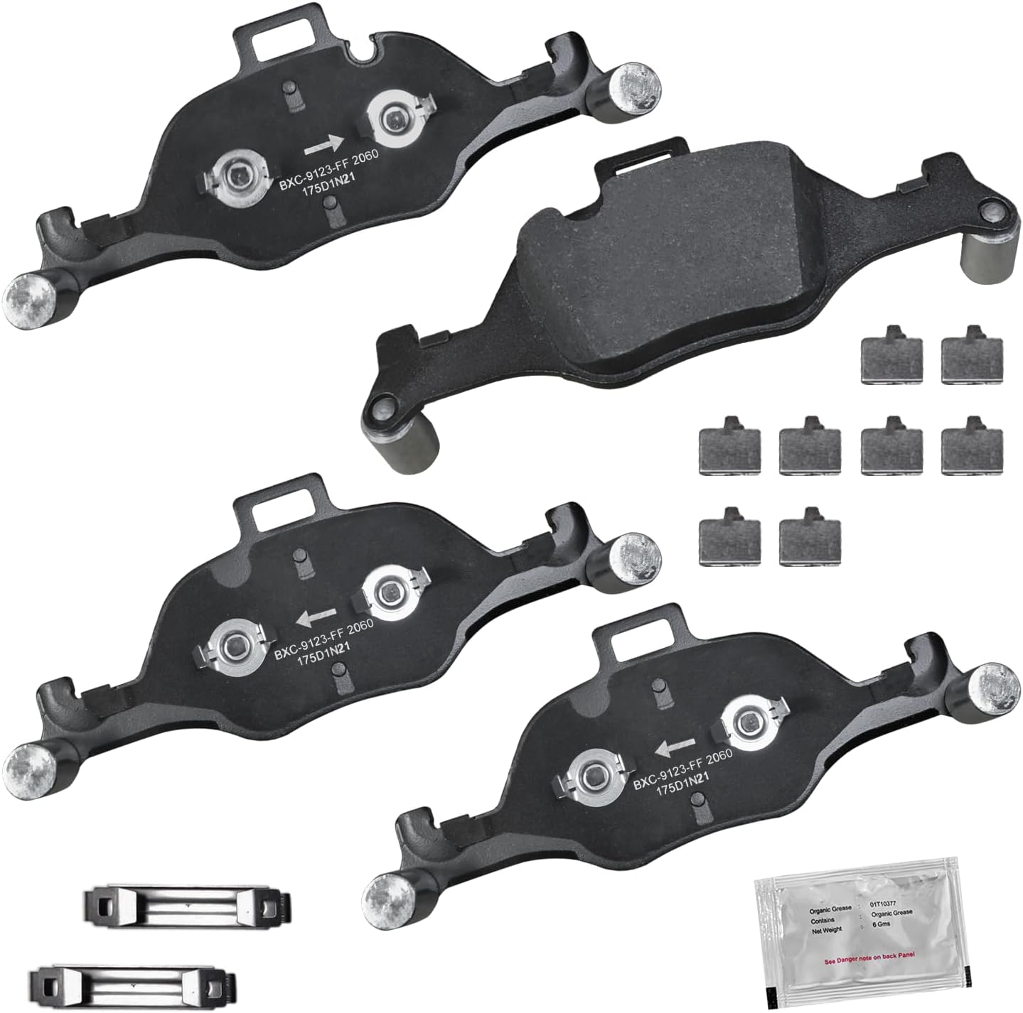 Bendix Premium SBC2060 Ceramic Front Brake Pads for BMW Models