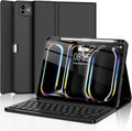 Keyboard Case for iPad Pro 11 in (M4) 2024 - Rechargeable Folio