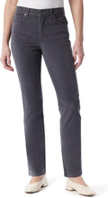 Gloria Vanderbilt Womens Amanda Corduroy Slim High Rise Pant - Women's