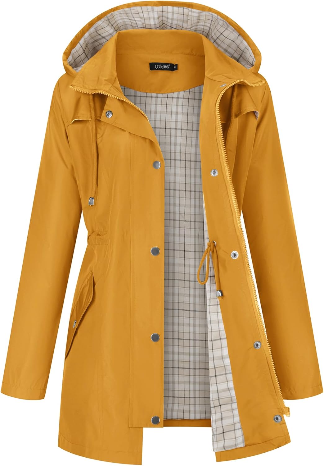 LOMON Women Waterproof Outdoor Hiking Raincoat for All Seasons